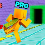 Minecraft: RETO de 1.500$ si ATRAVIESAS el AGUJERO en la PARED de MOCO 🤢💸 Noob vs Pro