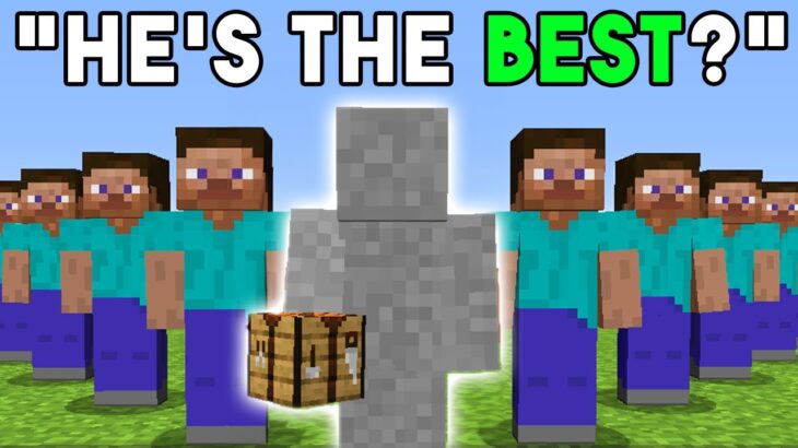 Minecraft but I fight the ULTIMATE CRAFTER