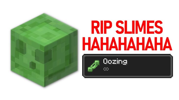 Minecraft’s new Slime potion is completely fair and balanced.