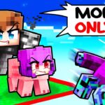 ONE BLOCK But We’re MOBS in Minecraft!