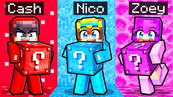 ONE COLOR Lucky Blocks In Minecraft!