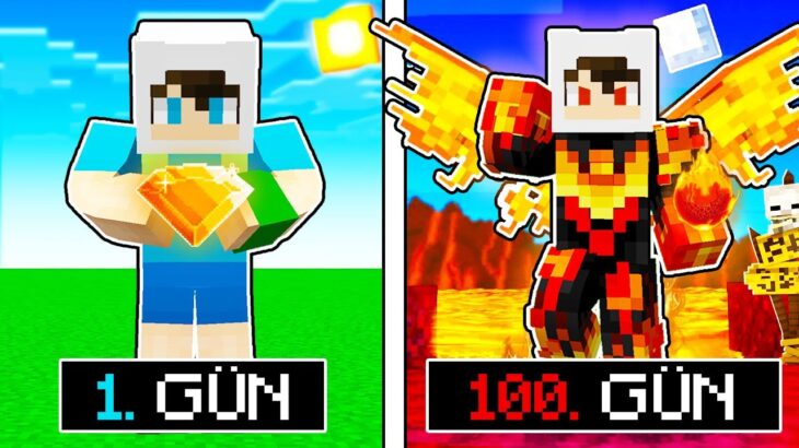 PHOENİX ANKA KUŞU İLE 100 GÜN GEÇİRDİM – ⚠️ ENES ARSLAN Minecraft