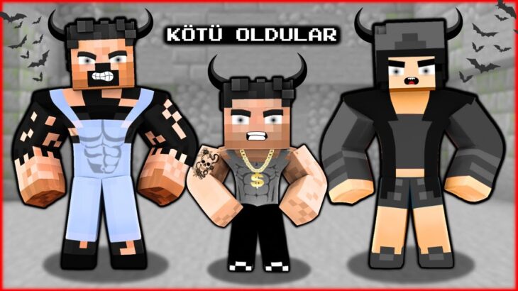 ŞEHİRDEKİ HERKES KÖTÜ OLDU! 😱 – Minecraft