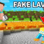 Ukri benutzt FAKE LAVA um seinen Freund Billy zu pranken in Minecraft!