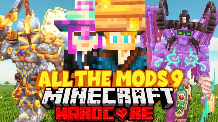 We Survived 100 Days in ALL THE MODS 9 in Minecraft Hardcore…
