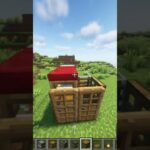 【マイクラ】海外でバズっていたちっちゃな家を作る！元動画→ https://www.youtube.com/shorts/oU4j0HSli1M #マイクラ  #minecraft #マインクラフト