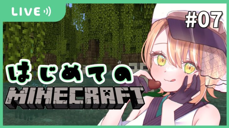 【#minecraft / #マインクラフト 】＃07 はじめてのマイクラ！家を完成させるぞ！【 #新人VTuber / #初見さん大歓迎 】#百咲たろ #ももた修行中