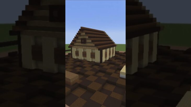 お菓子の街のお菓子の家　マイクラ #minecraft #マインクラフト #マイクラ建築