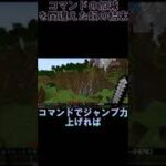 明らかにコマンドの加減を間違えた奴の結末 #マイクラ #minecraft#shorts