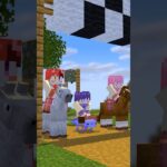 【マイクラ】このハンデで勝つの無理だろｗｗｗ【アニメ】#shorts #マイクラ