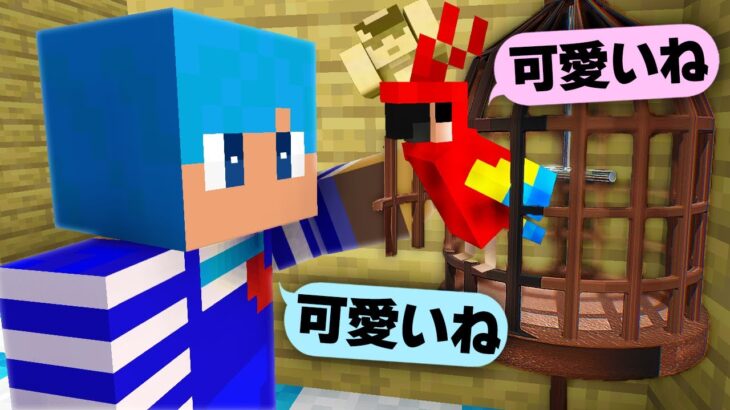 おかんがオウムになってしまった！【まいくら / マインクラフト】