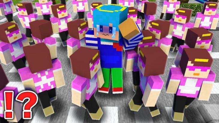 偽物がたくさんいる世界でかくれんぼ対決！【まいくら / マインクラフト】