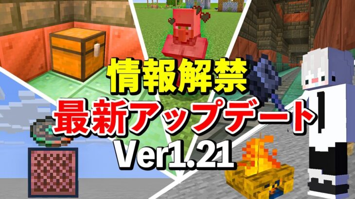 【最新情報1.21】絶対に見逃したくないアップデート情報まとめ【マイクラ】 【SNAPSHOT 24W19B】