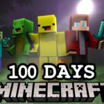 100 Days on a Zombie Apocalypse in Minecraft