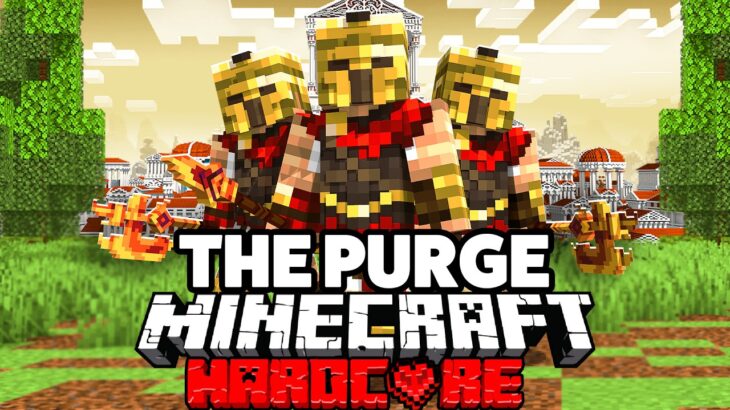 100 Players Simulate an ANCIENT PURGE in Minecraft…