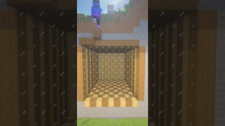 【マイクラ】山の中の家2 #minecraft #マインクラフト #マイクラ #shorts @blockical