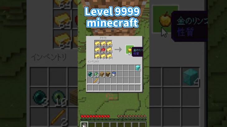 マイクラレベル9999/Level 9999 minecraft😆 #minecraft #ネタ動画 #音源お借りしました #マイクラ #まいくら #minecraftparody