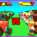 CANAVAR KAMYON ORDUSU VS EFEKAN ORDUSU!😱 – Minecraft