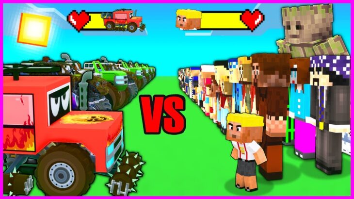 CANAVAR KAMYON ORDUSU VS EFEKAN ORDUSU!😱 – Minecraft