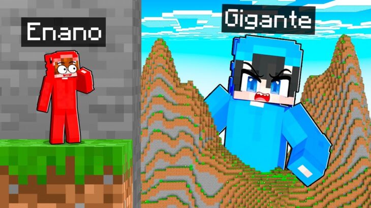 DIMINUTO vs GIGANTE en el Escondite de Minecraft!
