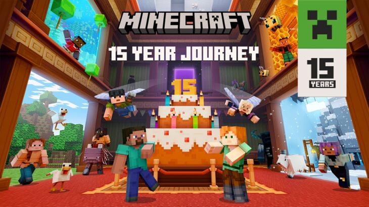 Free Minecraft 15 Year Anniversary Map