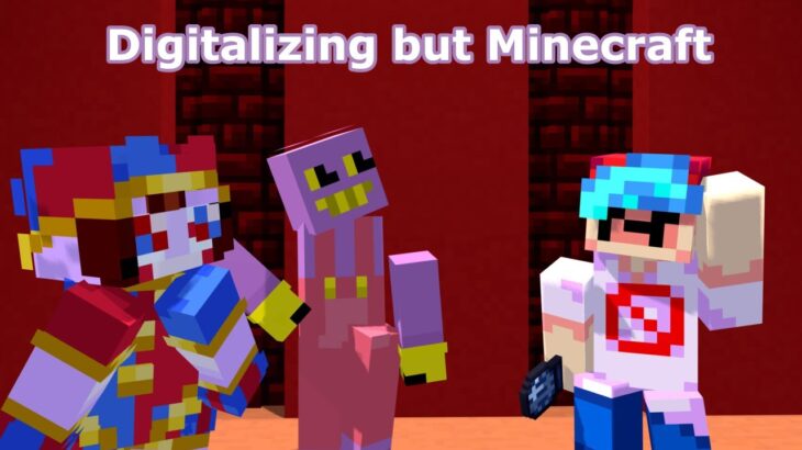 Friday Night Funkin’ Digitalizing But Minecraft – (FNF Mod)