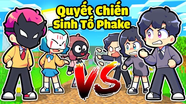 HIHA GIẢ LÀM ANTI QUYẾT CHIẾN SINH TỐ PHAKE TRONG MINECRAFT*HIHA ANTI SINH TỐ TEAM 🤣🤩