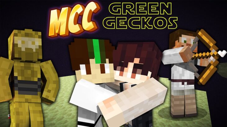 MCC Green Geckos with Scar, Xisuma & Shane