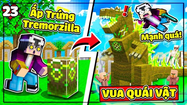 MINECRAFT THỜI ĐẠI KHỦNG LONG * TẬP 23 | LỘC ẤP TRỨNG CỦA KHỦNG LONG MẠNH NHẤT BẰNG NỔ BOM HẠT NHÂN😱
