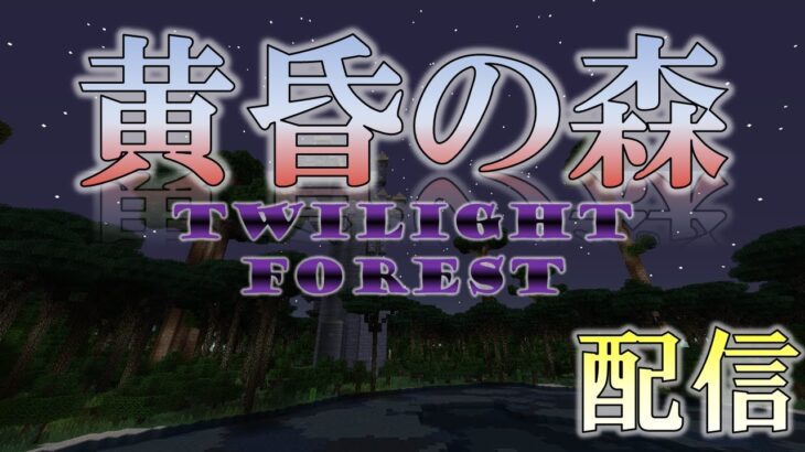 【Minecraft】初見さん大歓迎！黄昏の森を完全攻略する！！