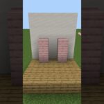 さくらのかわいい犬小屋の作り方　統合版【Minecraft】