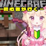 【Minecraft / 初見実況】新人Vtuber田中雛花、初めてのエンチャント【ハードコア】