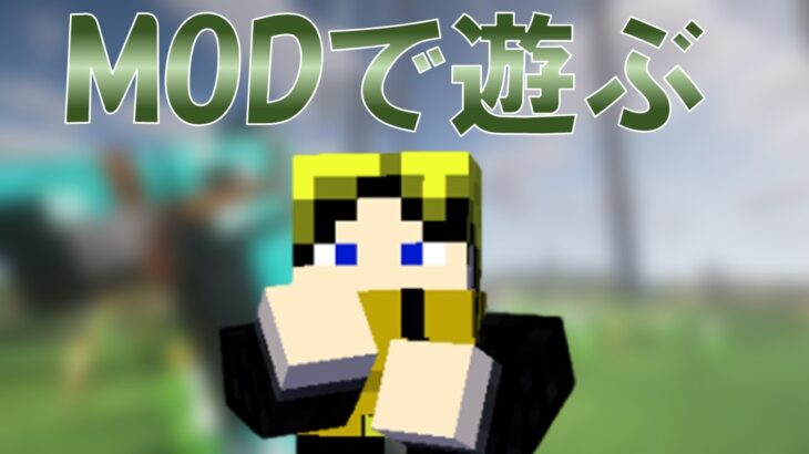 【Minecraft】初見さん大歓迎！MODであそぶ！！