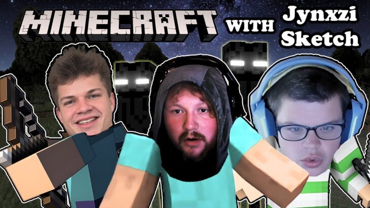 Playing Minecraft With The Boys Jynxzi And Sketch