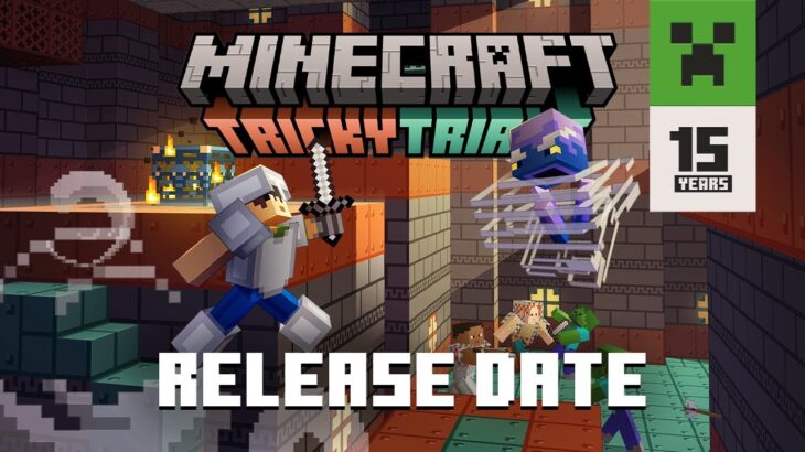 TRICKY TRIALS RELEASE DATE AND MORE | MINECRAFT MONTHLY