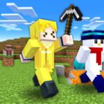 【マイクラ】ブロックに変身してばれずについて行けるのかドッキリ！