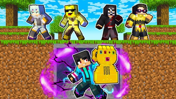 【逃走中】呪いのインフィニティガントレットから逃げろ　【 マイクラ / マインクラフト 】