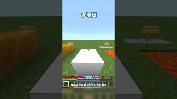 1週間の進み方の違い #マイクラ #まいんくらふと #minecraft #まいくら #マインクラフト #ゆっくり実況 #1週間