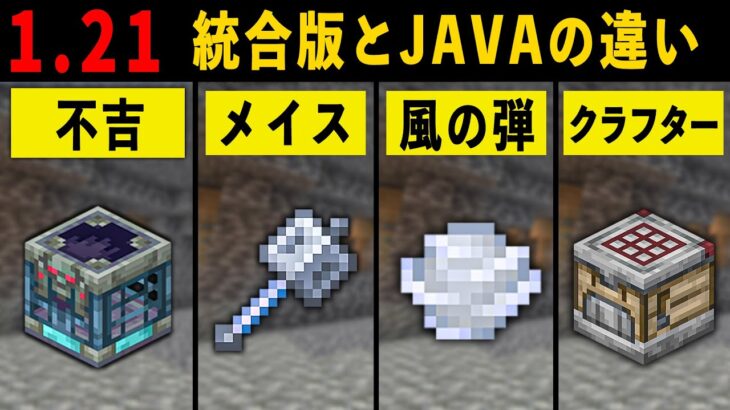 【最新1.21】絶対に見た方がいいマイクラアップデート情報まとめ【ゆっくり解説】