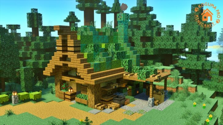 【マインクラフト】1.21追加/銅の鍛冶屋の作り方【Minecraft/マイクラ建築講座】