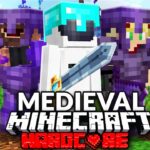 100 Players Simulate a Medieval Hunger Games in Minecraft