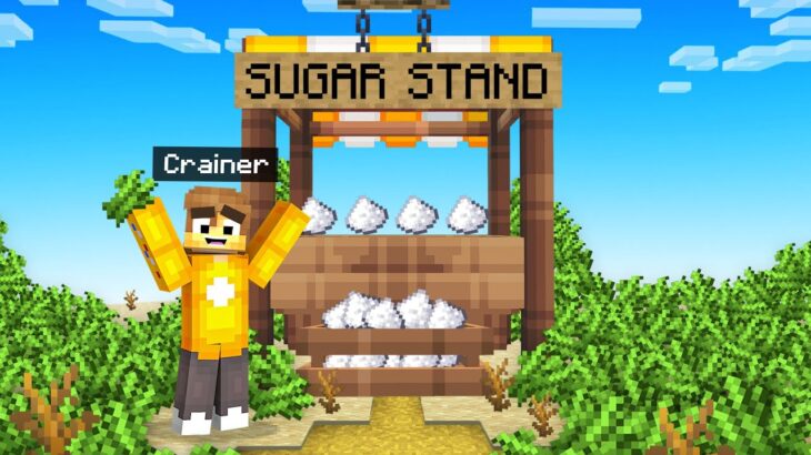 Building The BEST SUGAR FARM In Minecraft! (Squid Island)