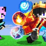 ELEMENTAL KING Speedrunner vs Hunter in Minecraft…