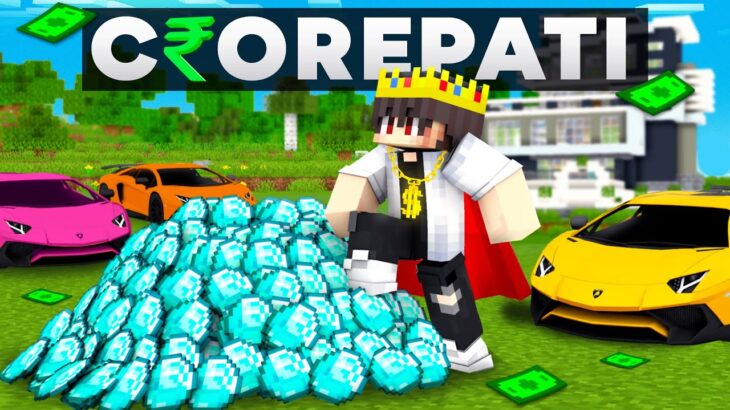How I Became CROREPATI in this Minecraft Server!