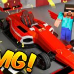 I Became World’s Famous F1 Racer in Minecraft