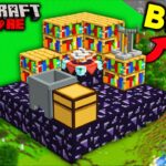 I Build GIANT BLOCKS in Minecraft Hardcore (Hindi)