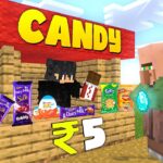 I OPENED A CANDY SHOP IN MINECRAFT…