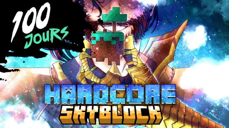 J’ai survécu 100 Jours en Skyblock hardcore sur Minecraft… Voici ce qu’il s’est passé