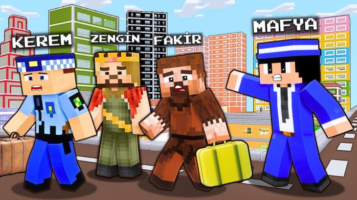 MAFYA ŞEHRİMİZİ ELE GEÇİRDİ VE BİZİ ŞEHİRDEN KOVDU! 😱 – Minecraft