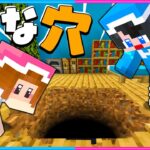 家に変な穴が空いているマインクラフト😰【 マイクラ / Minecraft  】